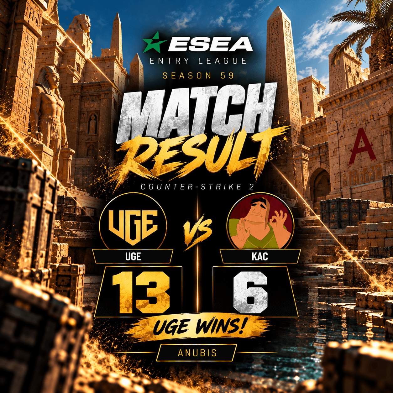 CS2 ESEA S59 WIN 3 